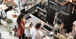 Servicios de bar y cafeteria